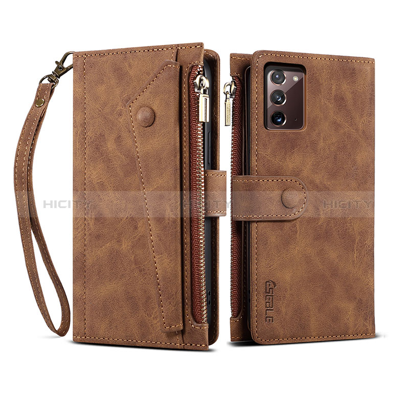 Funda de Cuero Cartera con Soporte Carcasa B01S para Samsung Galaxy Note 20 5G