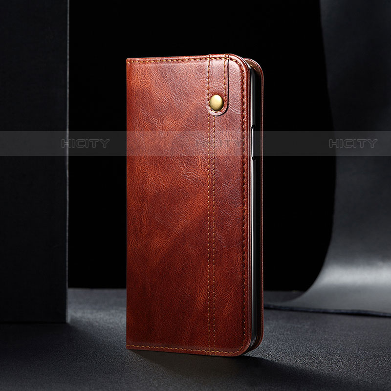 Funda de Cuero Cartera con Soporte Carcasa B01S para Samsung Galaxy S21 Plus 5G Marron