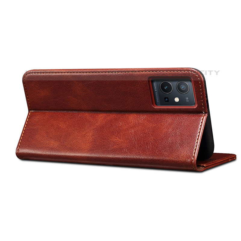 Funda de Cuero Cartera con Soporte Carcasa B01S para Vivo iQOO Z6 5G