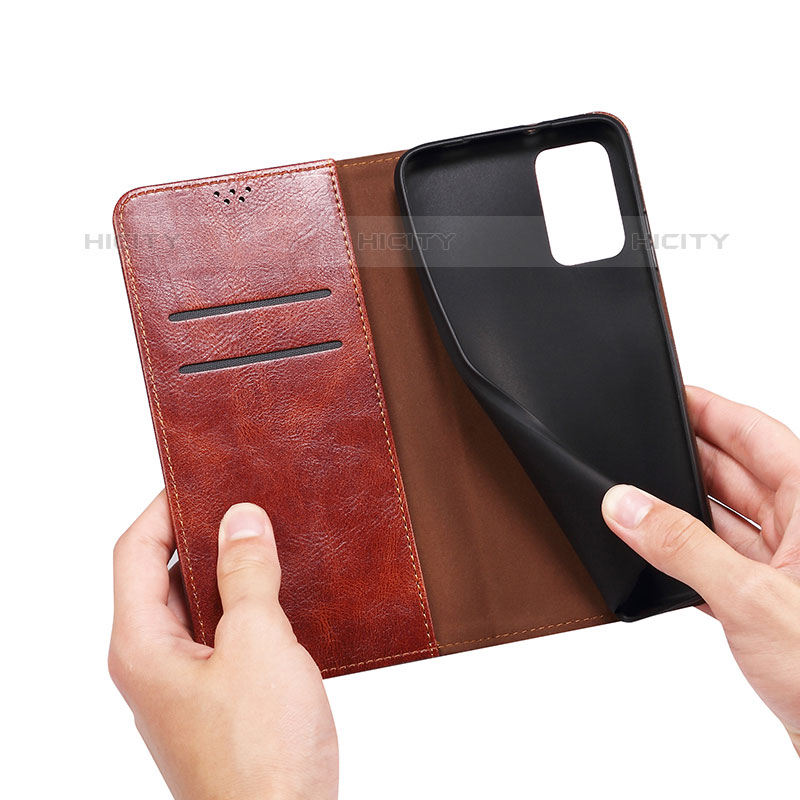 Funda de Cuero Cartera con Soporte Carcasa B01S para Vivo T1 5G India