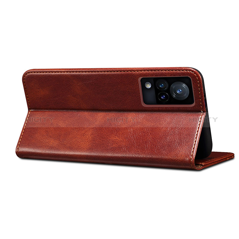 Funda de Cuero Cartera con Soporte Carcasa B01S para Vivo V21e 4G