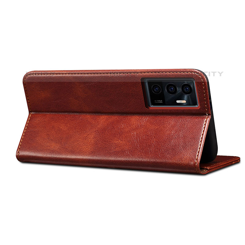 Funda de Cuero Cartera con Soporte Carcasa B01S para Vivo V23e