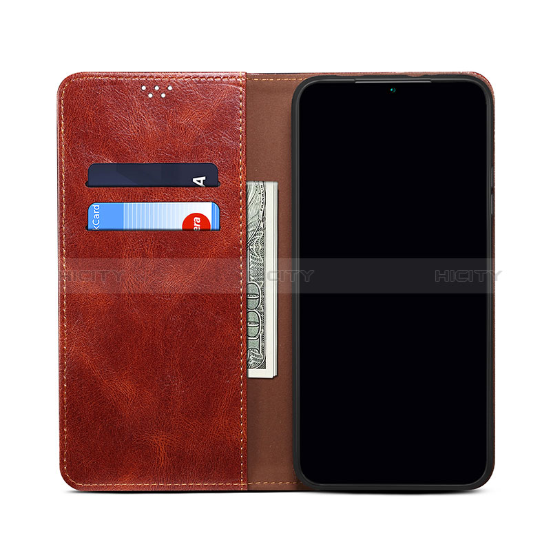 Funda de Cuero Cartera con Soporte Carcasa B01S para Vivo V25e