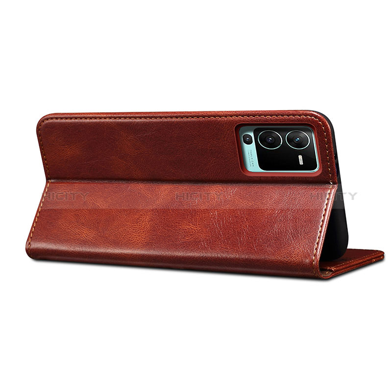 Funda de Cuero Cartera con Soporte Carcasa B01S para Vivo V25e