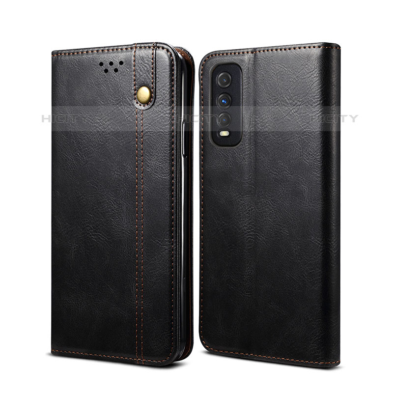 Funda de Cuero Cartera con Soporte Carcasa B01S para Vivo Y70S 5G