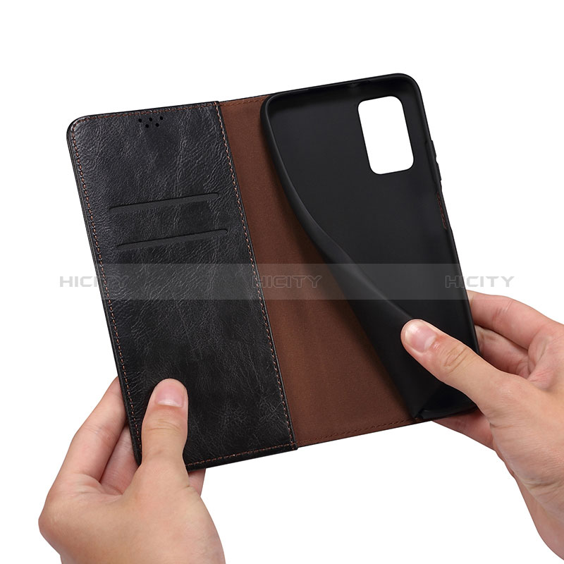 Funda de Cuero Cartera con Soporte Carcasa B01S para Xiaomi Redmi 10 (2022)