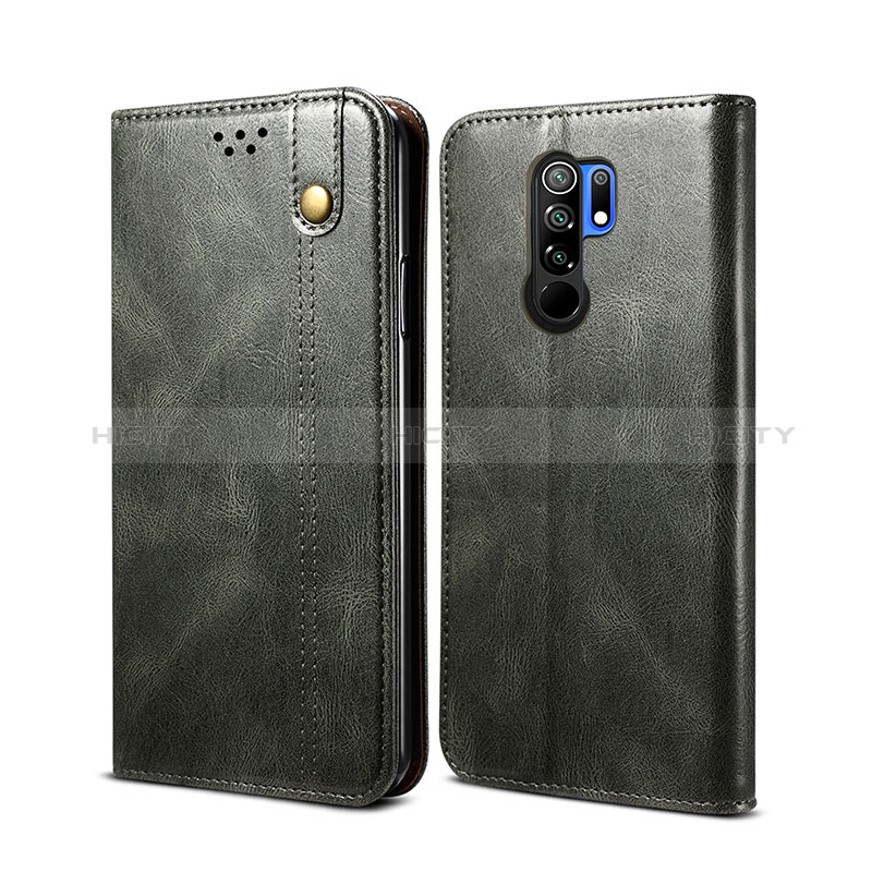 Funda de Cuero Cartera con Soporte Carcasa B01S para Xiaomi Redmi 9