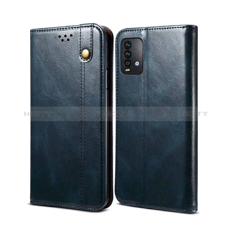 Funda de Cuero Cartera con Soporte Carcasa B01S para Xiaomi Redmi 9 Power