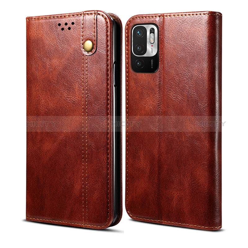 Funda de Cuero Cartera con Soporte Carcasa B01S para Xiaomi Redmi Note 10T 5G