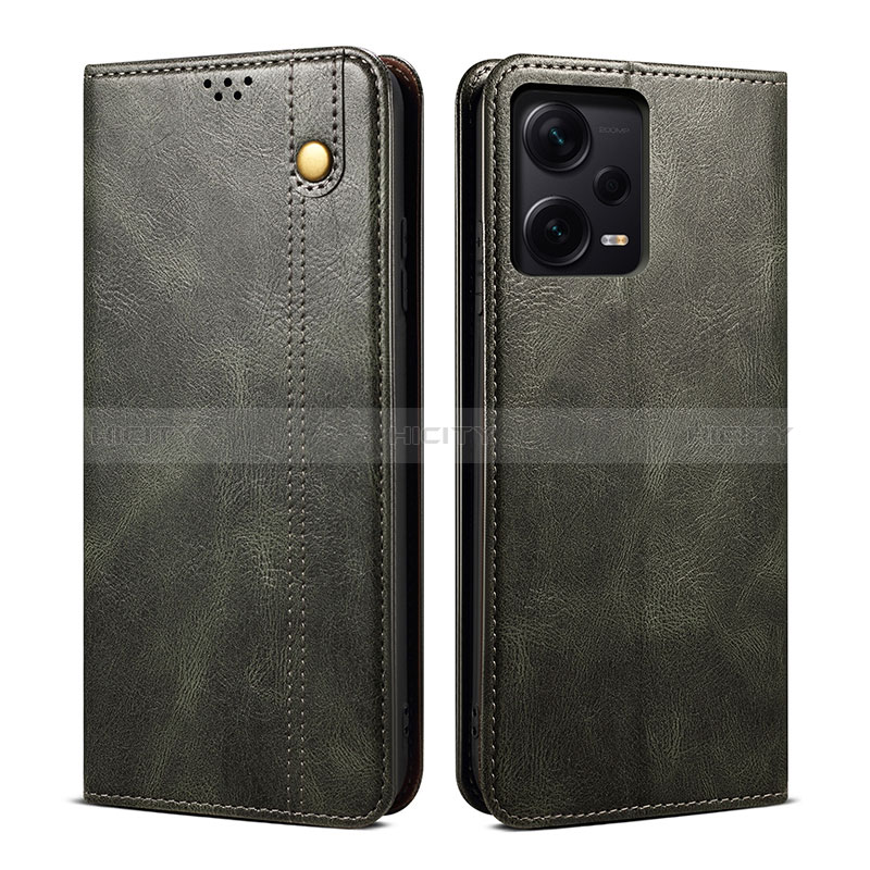 Funda de Cuero Cartera con Soporte Carcasa B01S para Xiaomi Redmi Note 12 Pro 5G