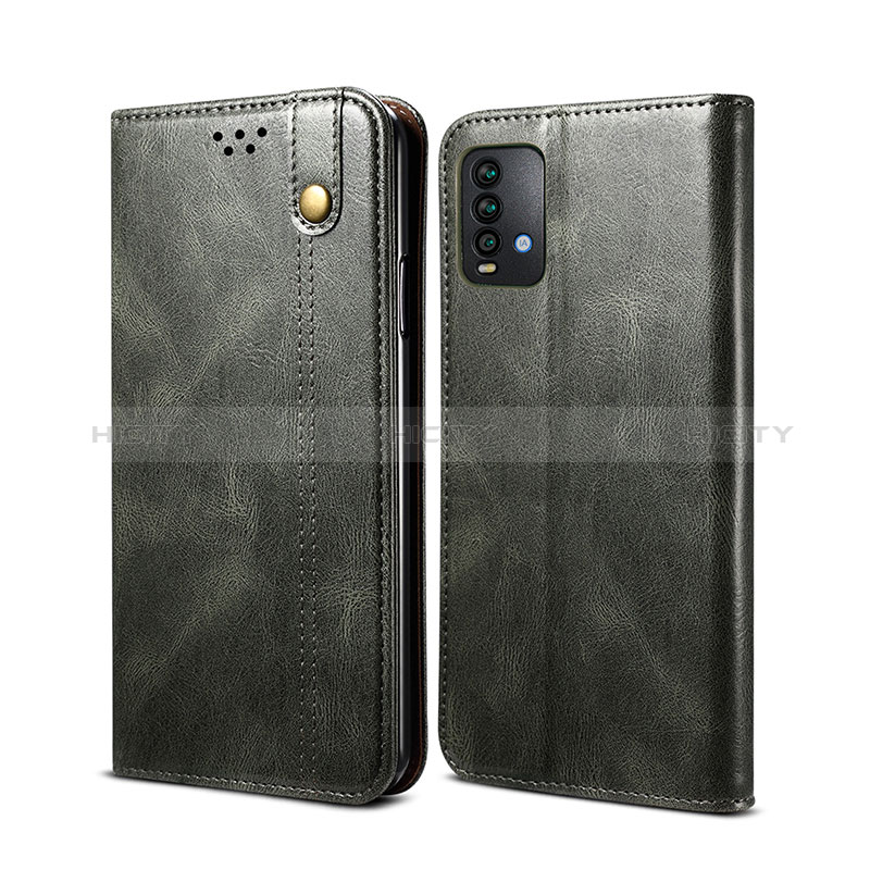 Funda de Cuero Cartera con Soporte Carcasa B01S para Xiaomi Redmi Note 9 4G