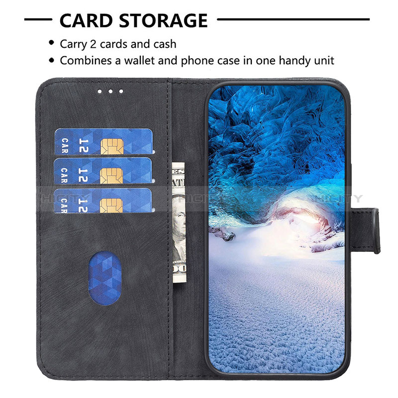 Funda de Cuero Cartera con Soporte Carcasa B02F para Google Pixel 7 Pro 5G