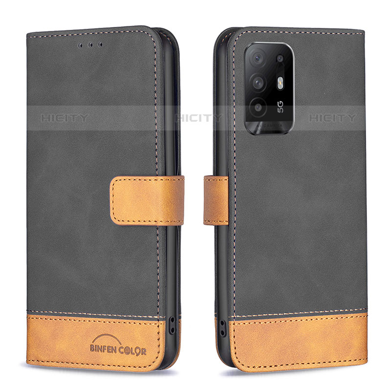 Funda de Cuero Cartera con Soporte Carcasa B02F para Oppo A94 5G