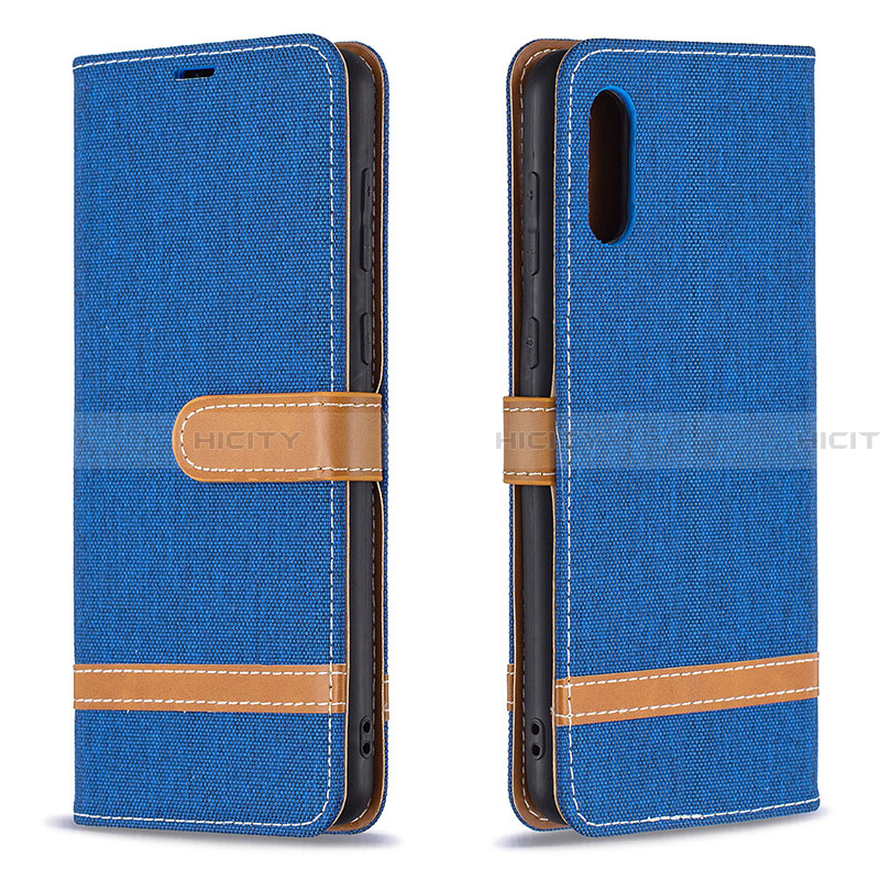 Funda de Cuero Cartera con Soporte Carcasa B02F para Samsung Galaxy A02