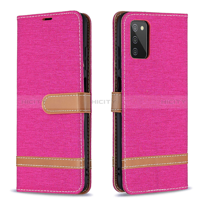 Funda de Cuero Cartera con Soporte Carcasa B02F para Samsung Galaxy A02s