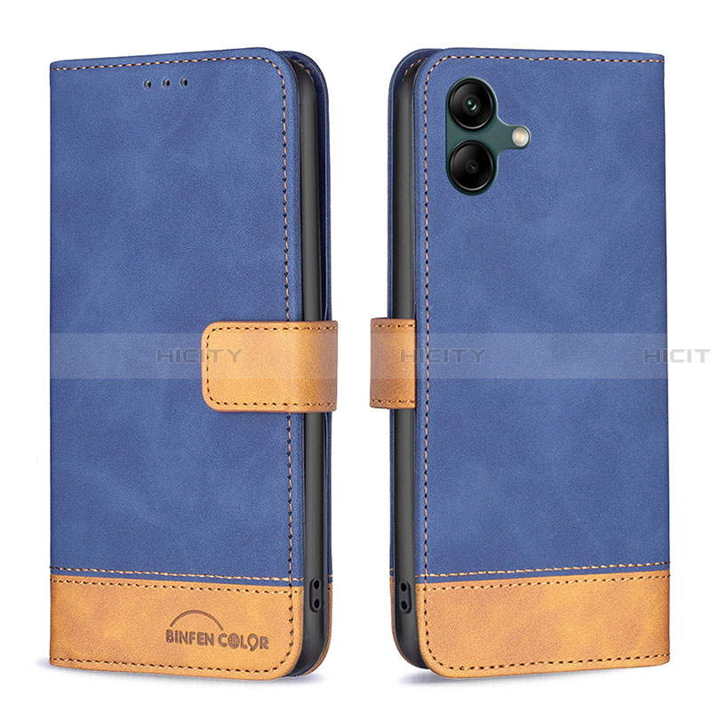 Funda de Cuero Cartera con Soporte Carcasa B02F para Samsung Galaxy A04 4G