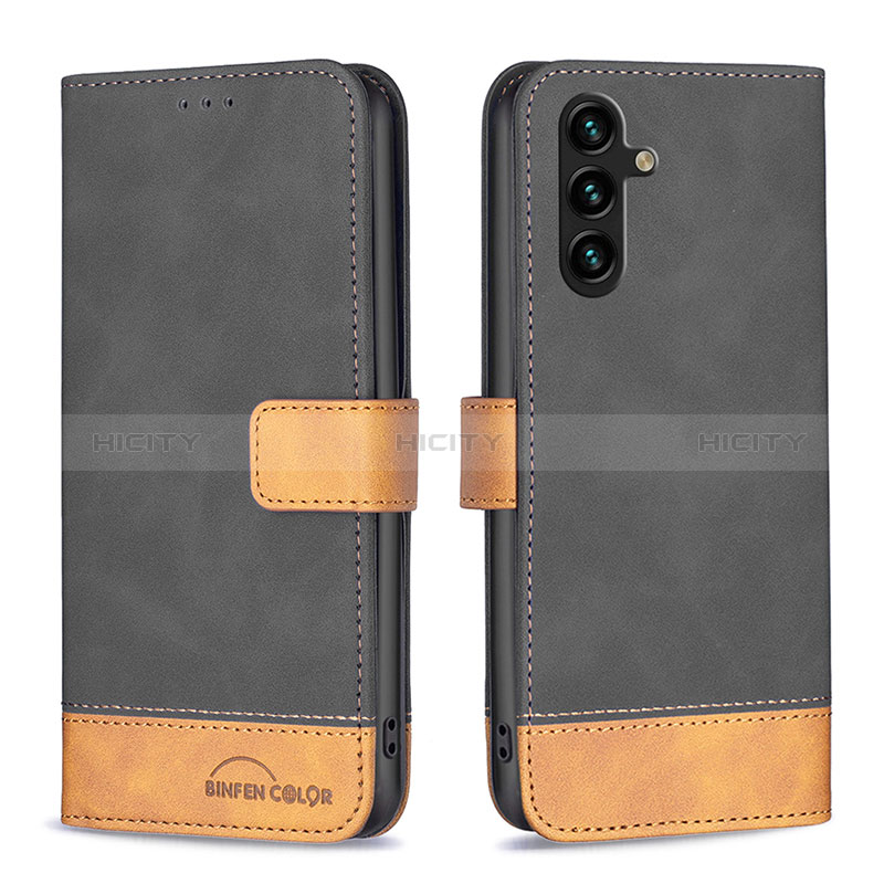 Funda de Cuero Cartera con Soporte Carcasa B02F para Samsung Galaxy A04s