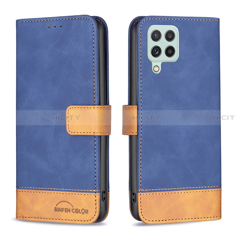 Funda de Cuero Cartera con Soporte Carcasa B02F para Samsung Galaxy A22 4G