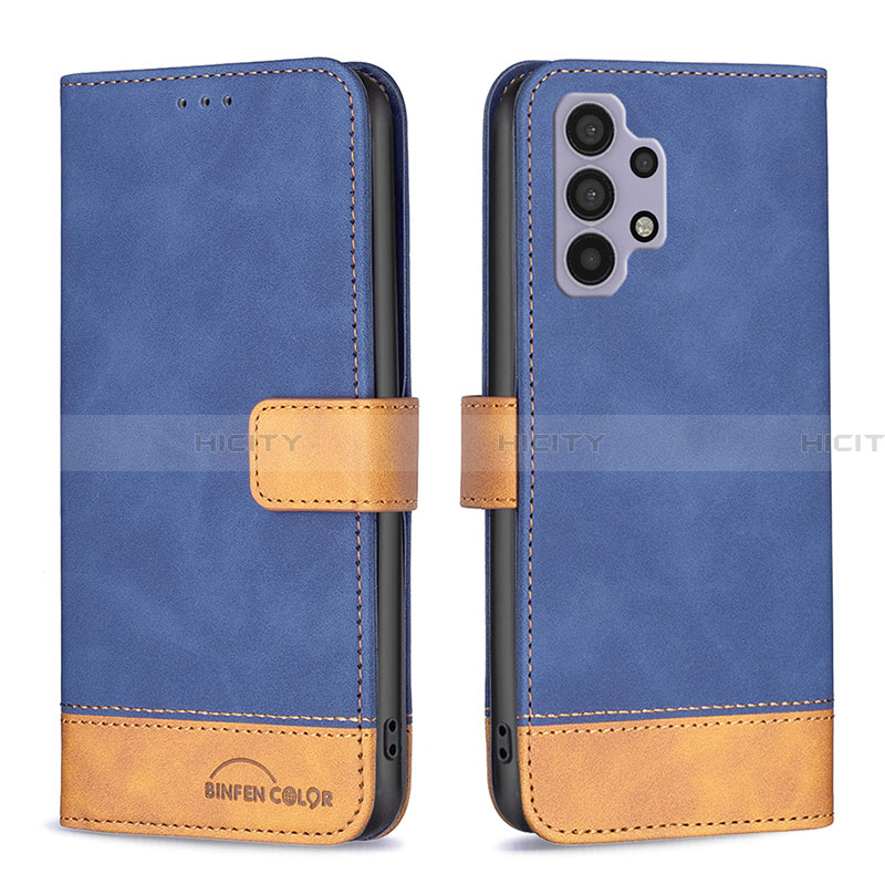 Funda de Cuero Cartera con Soporte Carcasa B02F para Samsung Galaxy A32 4G