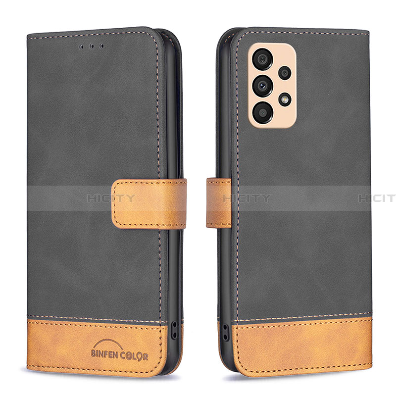 Funda de Cuero Cartera con Soporte Carcasa B02F para Samsung Galaxy A33 5G