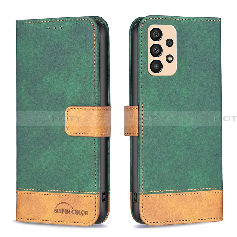 Funda de Cuero Cartera con Soporte Carcasa B02F para Samsung Galaxy A33 5G