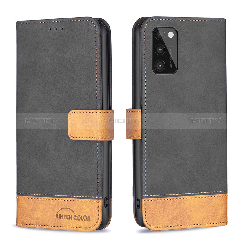 Funda de Cuero Cartera con Soporte Carcasa B02F para Samsung Galaxy A41