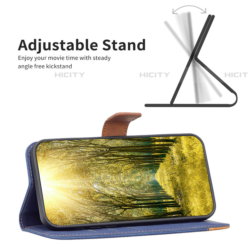 Funda de Cuero Cartera con Soporte Carcasa B02F para Samsung Galaxy A52 4G