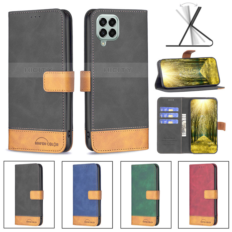 Funda de Cuero Cartera con Soporte Carcasa B02F para Samsung Galaxy M33 5G