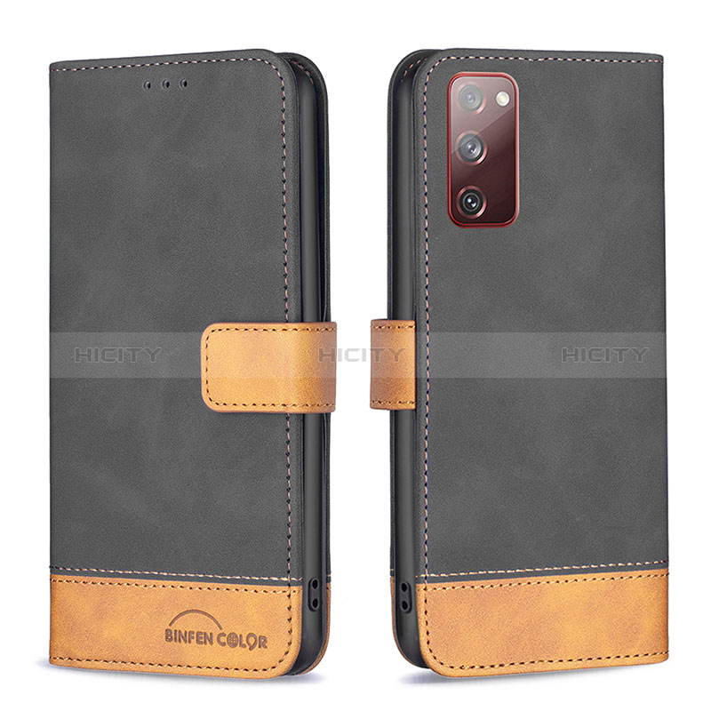 Funda de Cuero Cartera con Soporte Carcasa B02F para Samsung Galaxy S20 Lite 5G