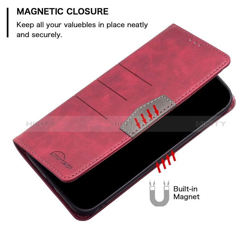 Funda de Cuero Cartera con Soporte Carcasa B02F para Xiaomi Mi 10T 5G