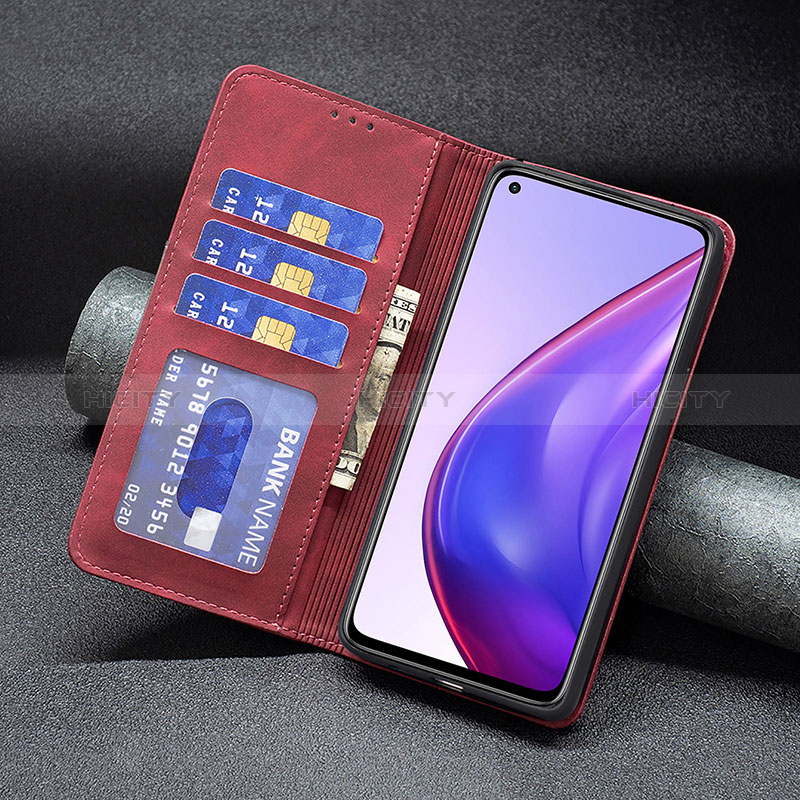 Funda de Cuero Cartera con Soporte Carcasa B02F para Xiaomi Mi 10T Pro 5G