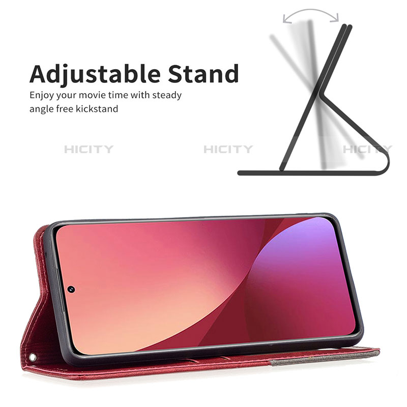 Funda de Cuero Cartera con Soporte Carcasa B02F para Xiaomi Mi 12S 5G