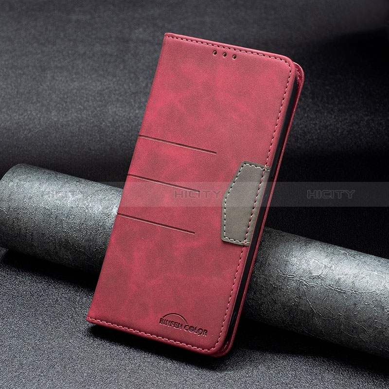 Funda de Cuero Cartera con Soporte Carcasa B02F para Xiaomi Redmi 9 Prime India