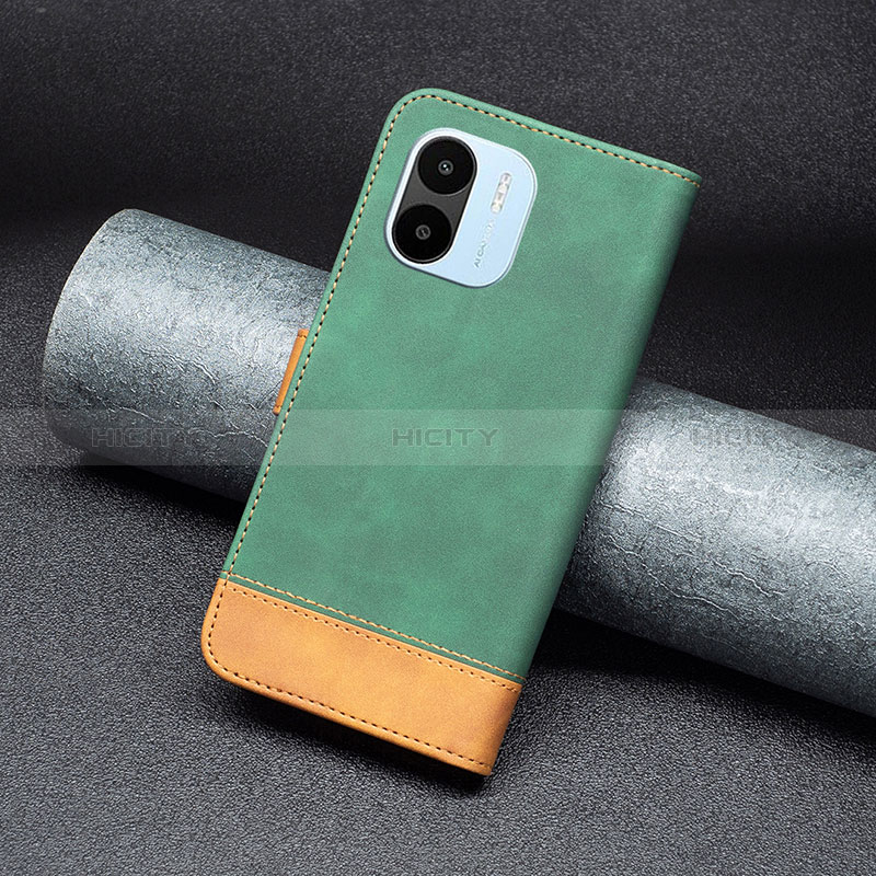 Funda de Cuero Cartera con Soporte Carcasa B02F para Xiaomi Redmi A1