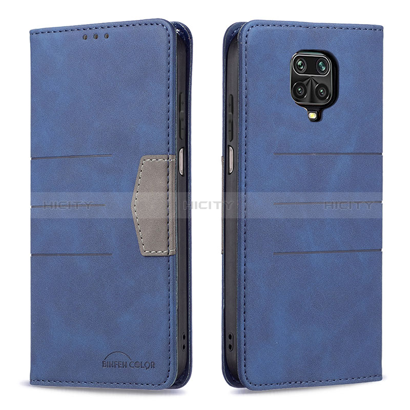 Funda de Cuero Cartera con Soporte Carcasa B02F para Xiaomi Redmi Note 9 Pro Max