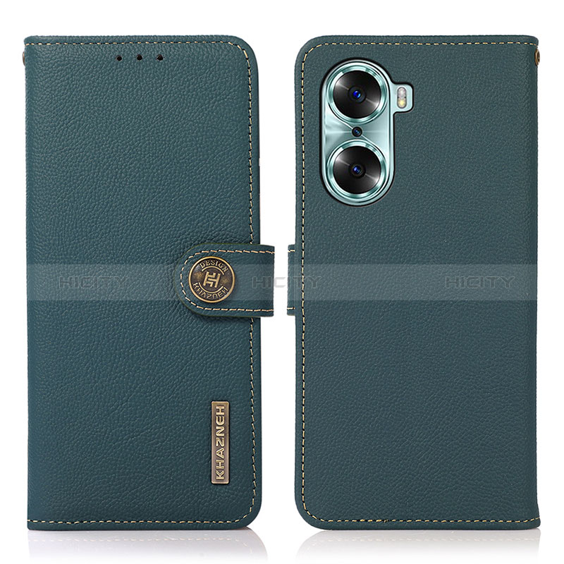 Funda de Cuero Cartera con Soporte Carcasa B02H para Huawei Honor 60 5G