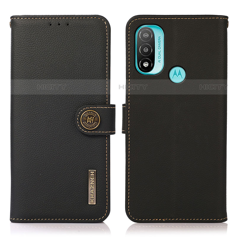 Funda de Cuero Cartera con Soporte Carcasa B02H para Motorola Moto E30