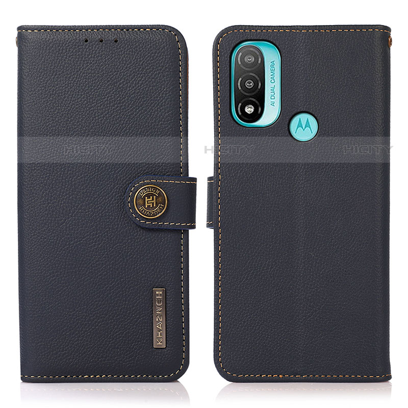 Funda de Cuero Cartera con Soporte Carcasa B02H para Motorola Moto E30