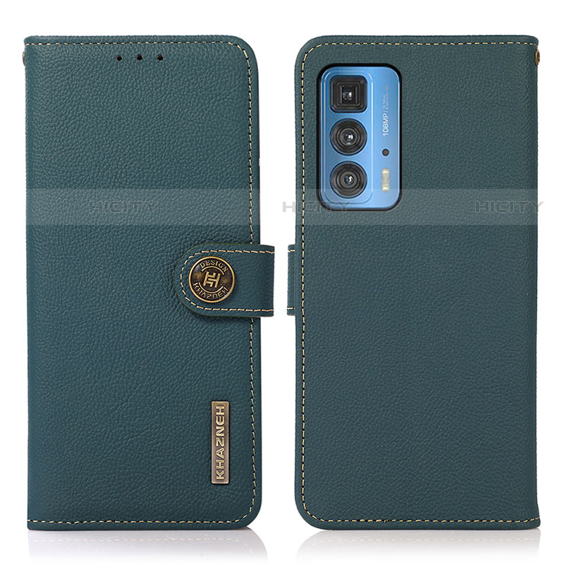 Funda de Cuero Cartera con Soporte Carcasa B02H para Motorola Moto Edge 20 Pro 5G