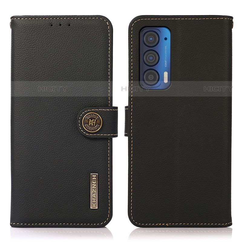 Funda de Cuero Cartera con Soporte Carcasa B02H para Motorola Moto Edge (2021) 5G