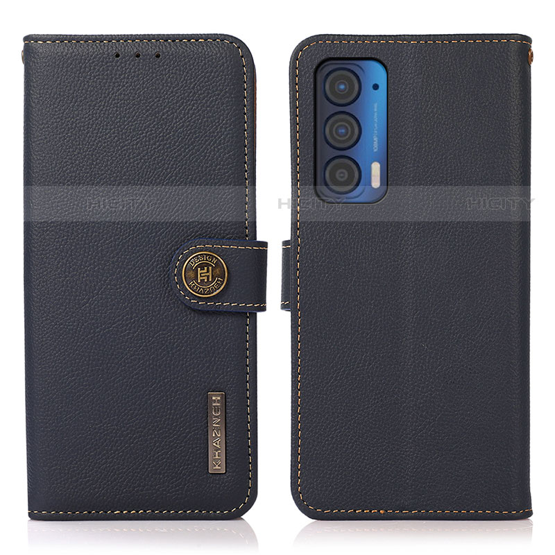 Funda de Cuero Cartera con Soporte Carcasa B02H para Motorola Moto Edge (2021) 5G