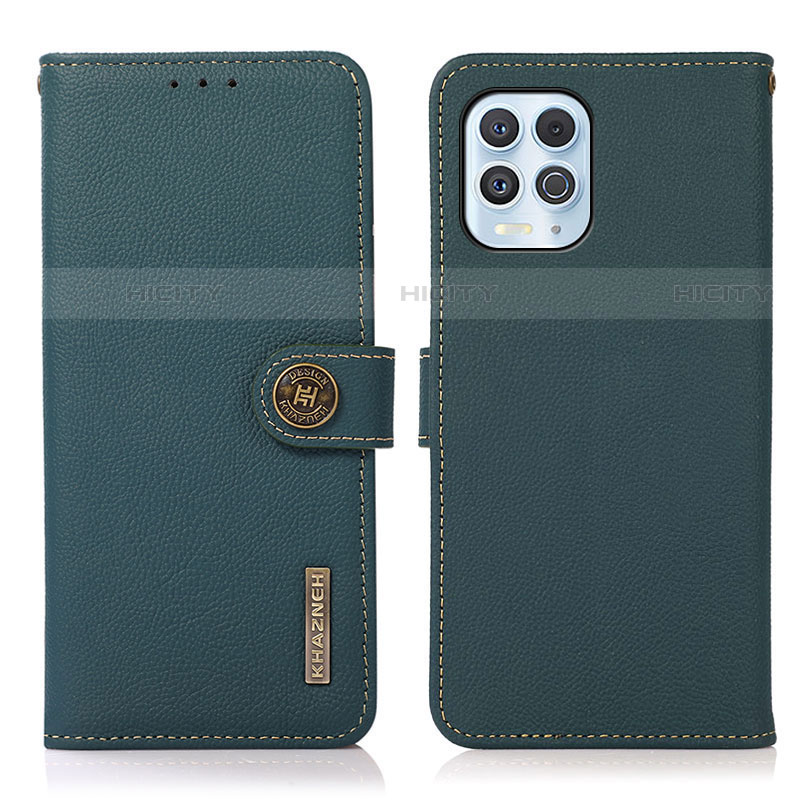 Funda de Cuero Cartera con Soporte Carcasa B02H para Motorola Moto Edge S 5G