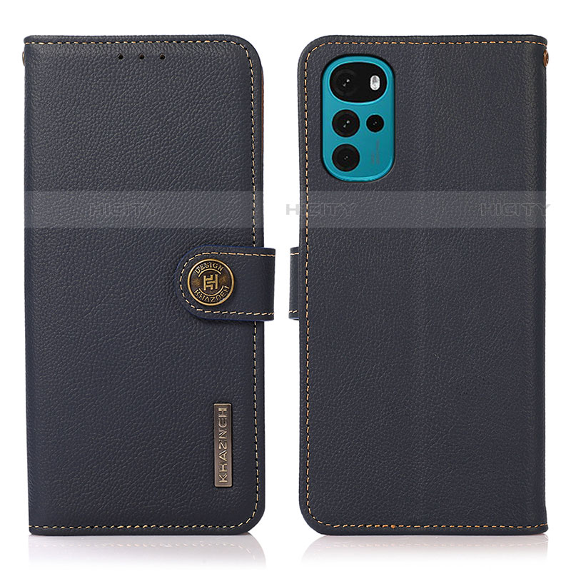 Funda de Cuero Cartera con Soporte Carcasa B02H para Motorola Moto G22