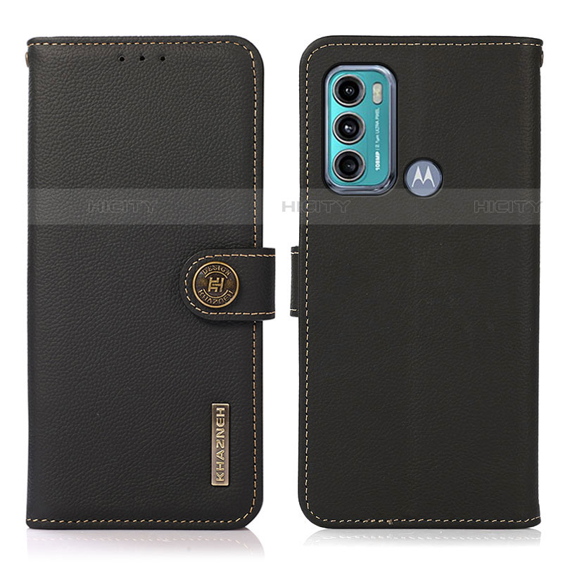 Funda de Cuero Cartera con Soporte Carcasa B02H para Motorola Moto G40 Fusion