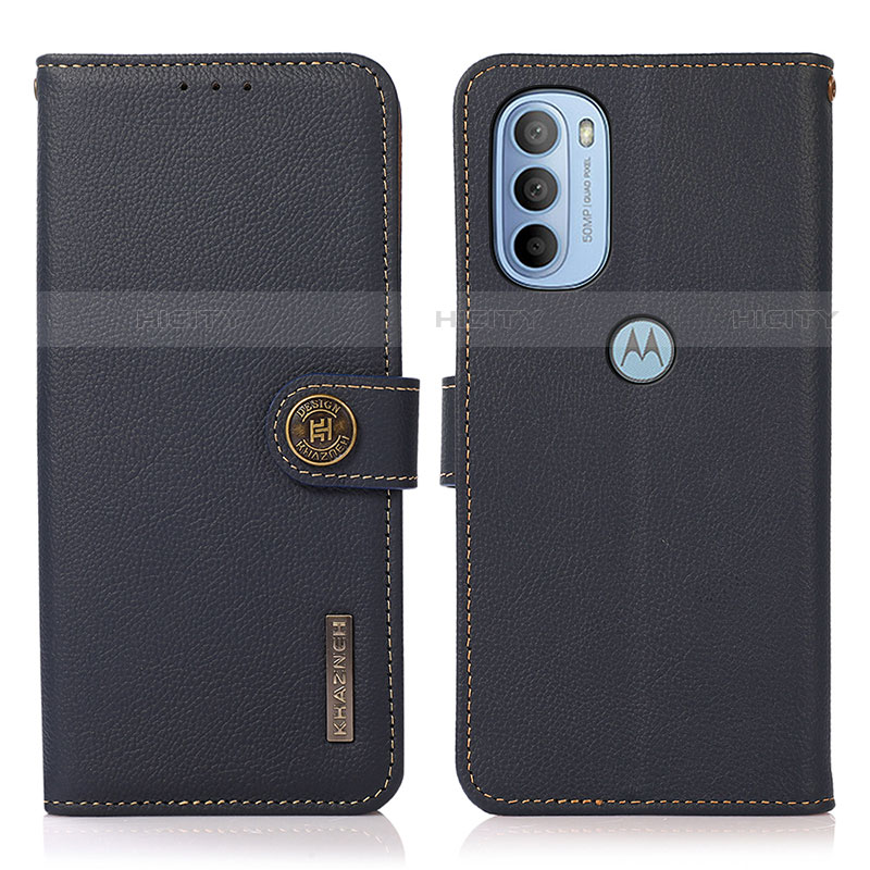 Funda de Cuero Cartera con Soporte Carcasa B02H para Motorola Moto G41