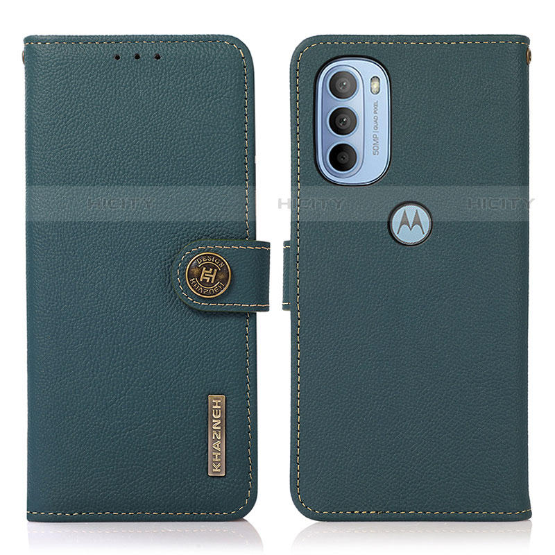 Funda de Cuero Cartera con Soporte Carcasa B02H para Motorola Moto G41