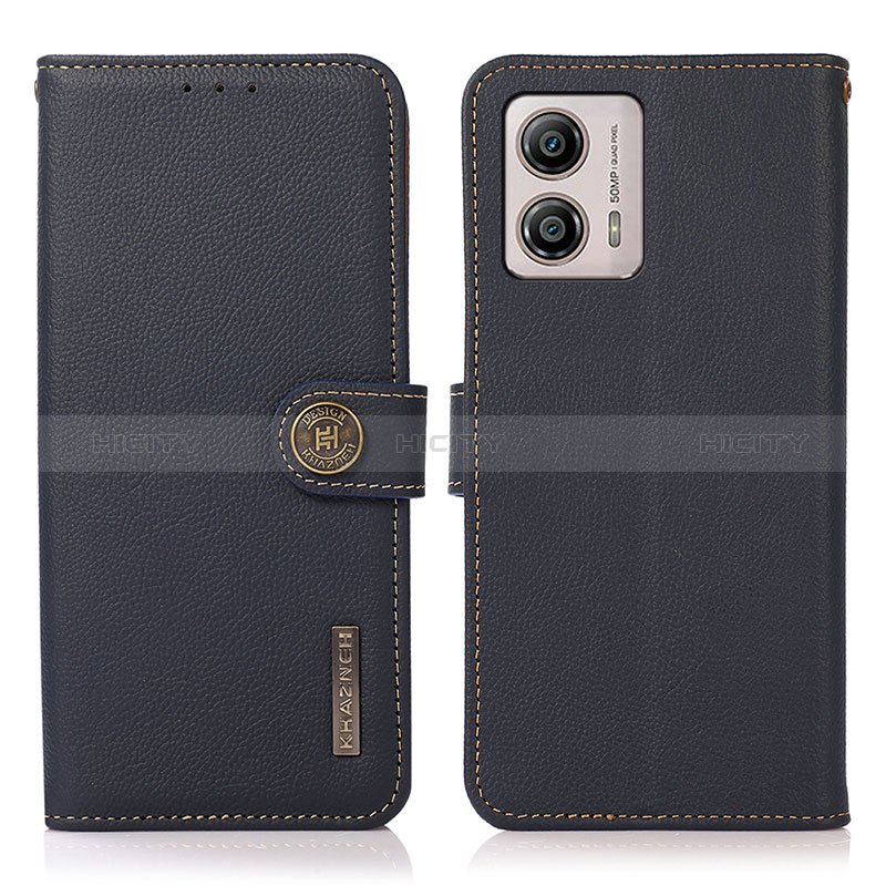 Funda de Cuero Cartera con Soporte Carcasa B02H para Motorola Moto G53j 5G