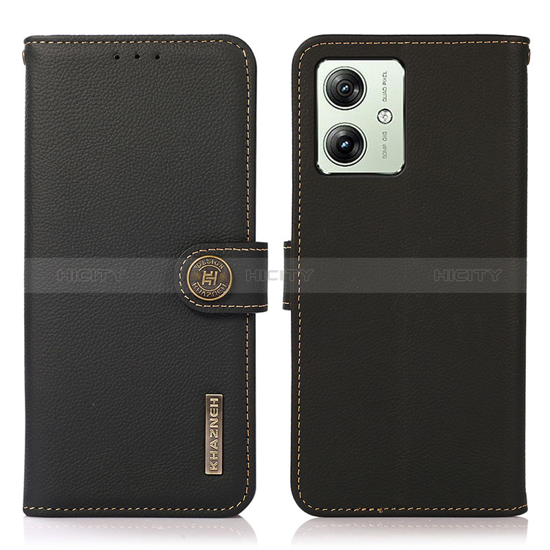 Funda de Cuero Cartera con Soporte Carcasa B02H para Motorola Moto G54 5G