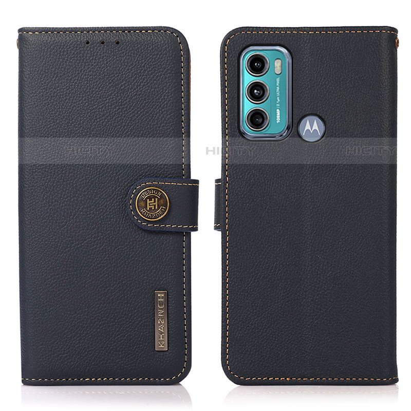 Funda de Cuero Cartera con Soporte Carcasa B02H para Motorola Moto G60