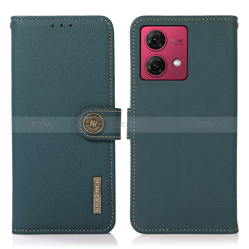 Funda de Cuero Cartera con Soporte Carcasa B02H para Motorola Moto G84 5G